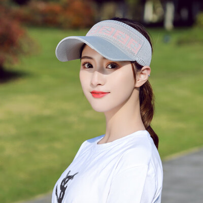 

Empty top hat womens spring&summer leisure Korean mix&match sweet letter baseball cap knitting cap outdoor sun hat
