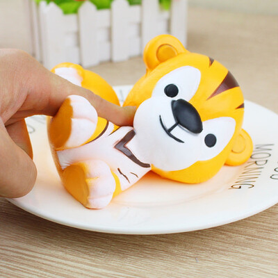 

〖Follure〗Tiger Squeeze Toy Squishy Slow Rising Decompression Squeeze Toys