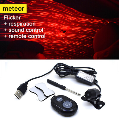 

Gobestart USB Red LED Projector Light Interior Light Atmosphere Ambient Lamp Sky Type