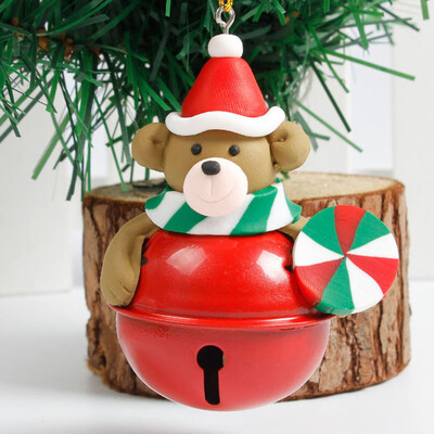 

Gobestart Christmas Tree Decoration Bells Ornament Home Decor Holiday Gift Old Man Snowman