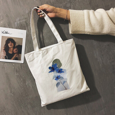 

Tailored Fashion Women Canvas Printing Cartoon Shoulder Bags Messenger Bags Handle Bags