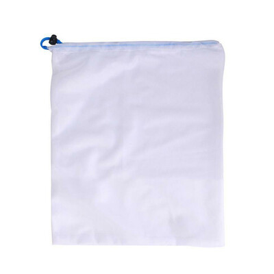

Reusable Fruit Vegetable Storage Bags Drawstring Mesh Food Fruit Toys Storage Pouch Kitchen Accessories