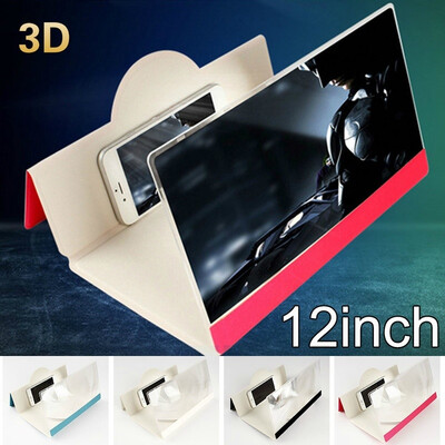 

New 12 Inch HD-3D Mobile Phone Magnifier Screen Amplifier