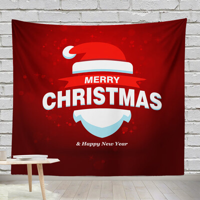 

Toponeto Hot Xmas Art Home Wall Hanging Tapestry Christmas Festival Bedspread Wall Decor