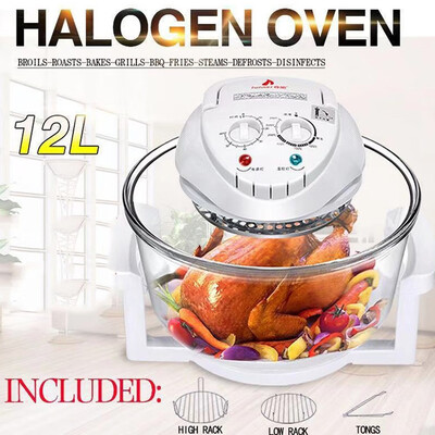 

Electric Air Fryer 12L Oil Free For Healthy Chips Fried Chicken Maker Fryer Pot 1300W 220V EU Plug SY-615