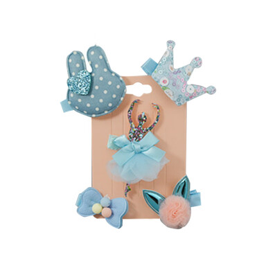 

New Fashion 5pcsset Kids Baby Girl Cute Cartoon Hair Clips Bow Hairpins Set Headwear Gifts Girls Hair Accessories
