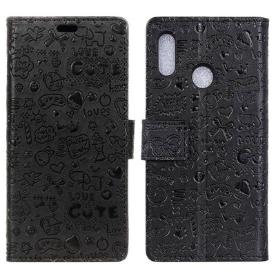 

MOONCASE Alcatel 5v Little Witch Leather Case - Black