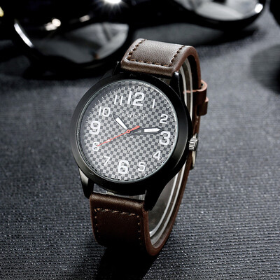

〖Follure〗Retro Design Luxury Mens Watch Stainless steel Leather Analog Quartz Watches