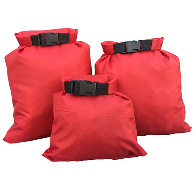 

Coated silicone fabric pressure waterproof dry bag Storage Pouch Rafting Canoeing Boating dry bag 152535456