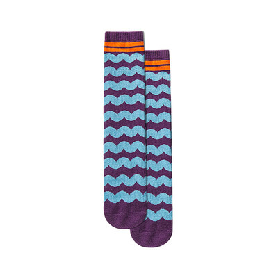 

3-8T Lovely Baby Girl Knit Socks Kids High Long Socks Cute Letter Print Thigh Soft Cartoon Stockings Over Knee Leg Warmers