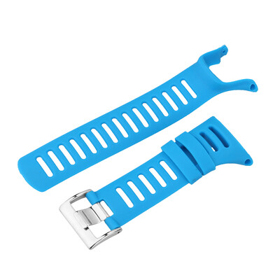 

Outdoor Waterproof Rubber Watch Band Mens Watch-strap Steel Buckle with Screwdriver for Suunto Ambit 123