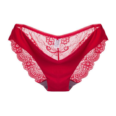 

Womens Sexy Lace Panties Seamless Cotton Breathable Panty Hollow Briefs Girl Underwear