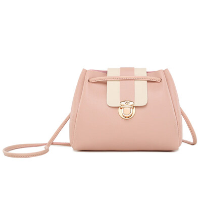 

Travel Vintage Color Block Flap Womens Faux Leather Crossbody Shoulder Bag