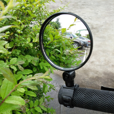 

1x Rear View Mirror Flexible Convex 360 Rotating Cycling Bike Bicycles Handlebar