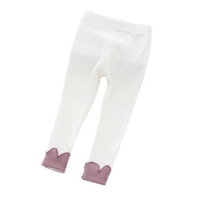 

Baby Children Girls Floral Patchwork Ankle Leggings Cotton Warm Fashion Infant Elastic Clothing Pants Leg Bottom