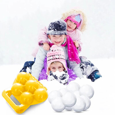 

Gobestart Snow Snowball Maker Clip Maker Animal Shaped Snow Sand Mold Tool Winter Kids