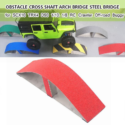

Obstacle Cross Shaft Arch Bridge Steel Bridge for SCX10 TRX4 D90 110 18 RC Crawler Car Off-road Buggy Truck