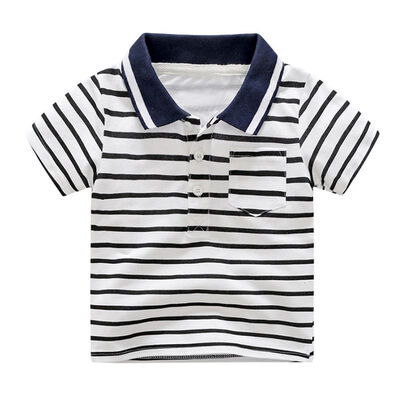 

High Quality Summer Hot Selling New Fashion Boys Casual Shirt Children Short Sleeve Shirt 2-8T