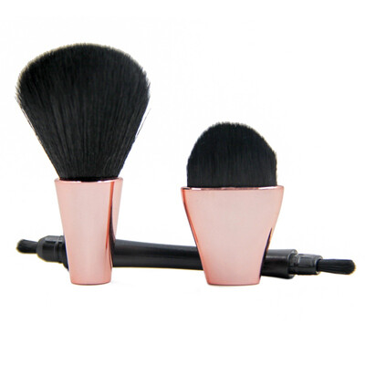 

4 in 1 Combined Removable Dual Double Head Makeup Brush For Powder Blush Eyeshadow