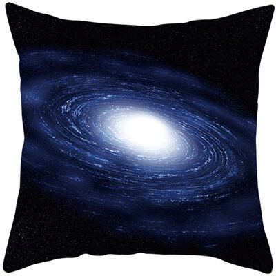 

Mysterious Universe Black Hole Cushion Cover Cotton Linen Star Black Hole Galaxy Home Deocrative Pillows Cover for Sofa Cojines