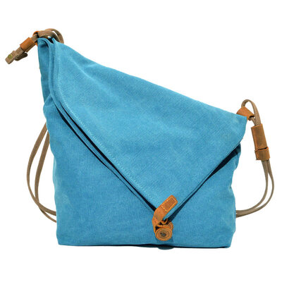 

Vintage Solid Color Flap Look Large Capacity Women Crossbody Shoulder Canvas Bag