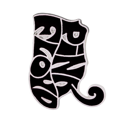 

Cat Accessories Cartoon States Cute Brooches Jewelry