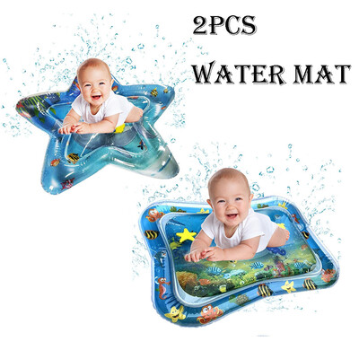 

〖Follure〗Inflatable Baby Water Mat Fun Activity Play Center for Children & Infants