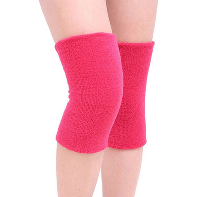 

2PCSLot Breathable Warm Towel Non-slip Dance Ski Knee Pads Sport Leg Sleeve Kneelet Soft Knee Pad Knee Support warm protection