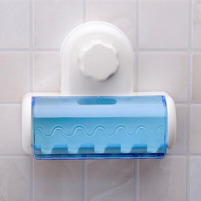 

5 Set Dust Suction Toothbrush Bathroom Wall Holder Bathroom Shelves Household Supplies