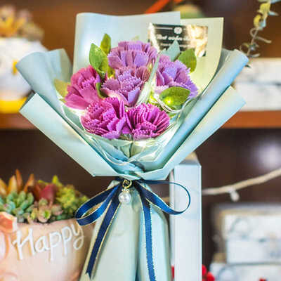 

Artificial Non-Woven Fake Flowers Bouquet Set Floral Wedding Bouquet Handicraft Decor Natural Lifelike Beautiful