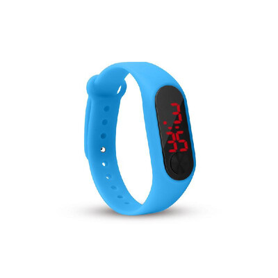 

Fashionable Stylish Couple Watch His-and-hers Watches Digital LED Sport Watch Wristwatch with PU Strap Band for Men Women Children