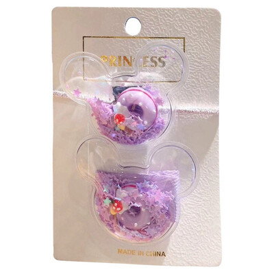

Girls Hair Clips Cute Cartoon Shape Hair Pin Rope Ponytail Set Children Princess Hair Accessories