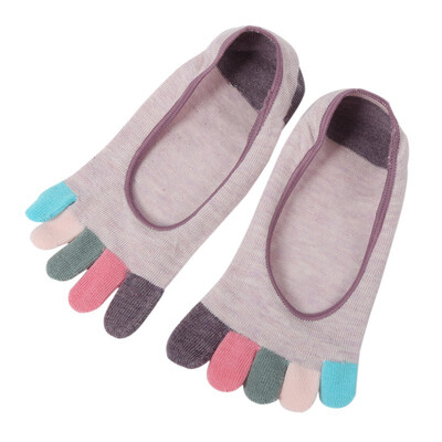 

2016 Summer New Women Socks Cotton Meias Five Finger Socks Casual Breathable Calcetines Toe Socks