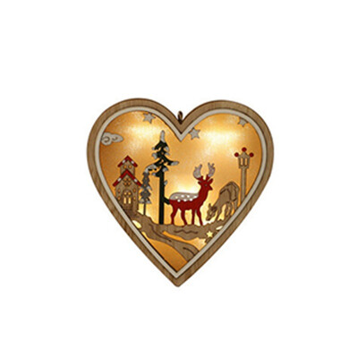 

Romantic Decorative Wooden Lamp Christmas Valentines Day Fairy Night Lights Wedding Party Decor Valentines Day Home Supplies