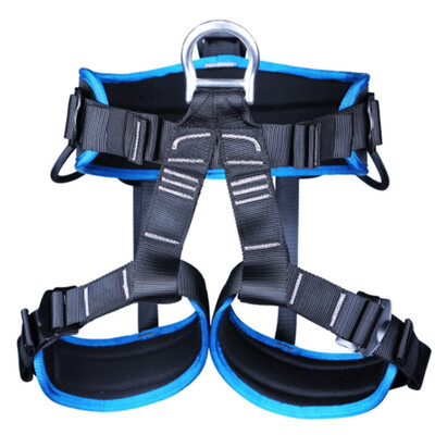 

Outdoor Safety Rock Climbing Rappelling Harness Seat Sitting Protecting Belt