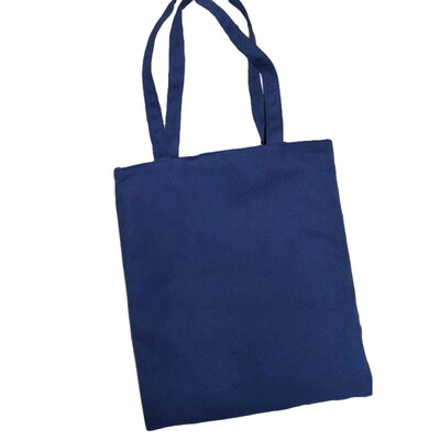 

Women Portable Simple Solid Color Large Capacity Canvas Shoulder Bag Tote Handbag