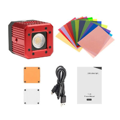 

Waterproof Aluminum Alloy Cube LED Video Light 5600K Diving Fill Light Strobe Flash with 14 Inch Screw Hole for Canon Nikon Sony