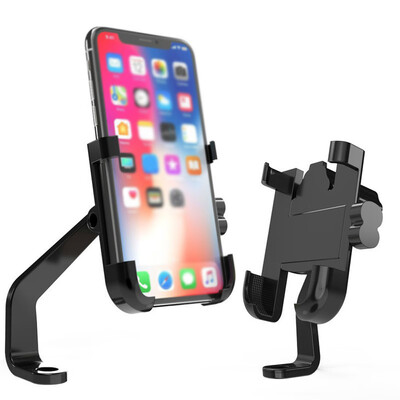 

Bicycle Motorcycle Scooter Phone Holder Bracket Bike Handlebar Mount Adjustable
