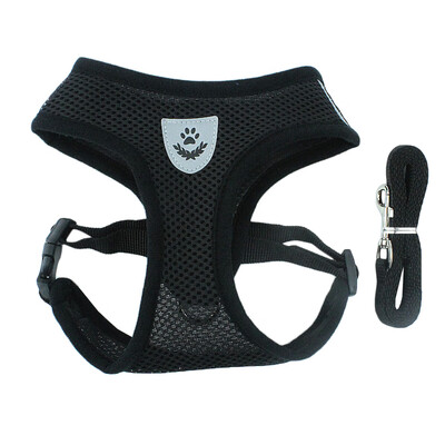 

Pets CatDog Adjustable Vest Walking Jacket Harness And Leash Pets Puppy Kitten Clothes Summer Breathable Pet Vest Collar