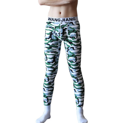 

Mens Sleep pants Bottoms Sleepwear Men Thin Print Home Warm Autumn Cotton Soft Underwear Breathable Long Cotton Nightwea