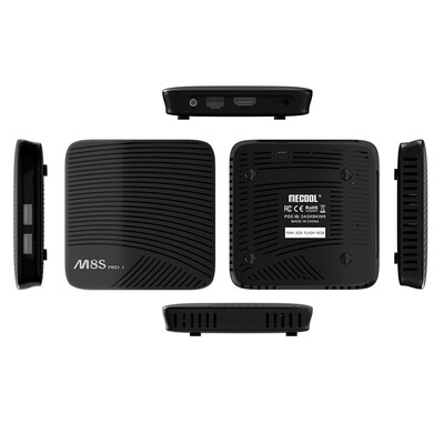 

MECOOL M8S PRO  ATV Smart Android TV 71 TV Box w 24G BT Voice IR Remote Control Amlogic S912 Octa Core 64Bit 3GB32GB Dual Ban