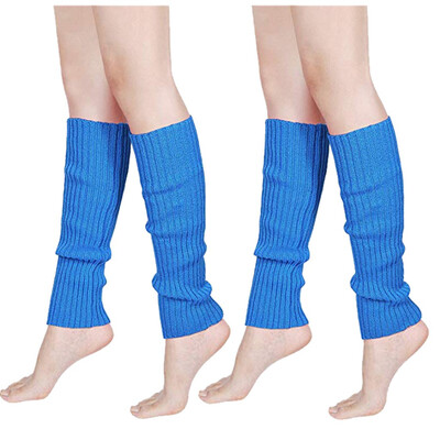 

Tailored Women & Men Fluorescence Color Stripe Boot Cuffs Warmer Knit Leg Party Stockings