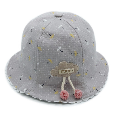 

Baby Girl cap Sun Hats Fisherman Cap Cotton boy hats Bowknot Children Infant Bebes Kids Spring Summer