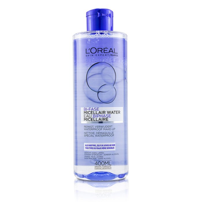 

LOREAL - Bi-Phase Micellar Water Bi-Fase Micellair Water - For All Skin Types even Sensitive Skin 400ml133oz