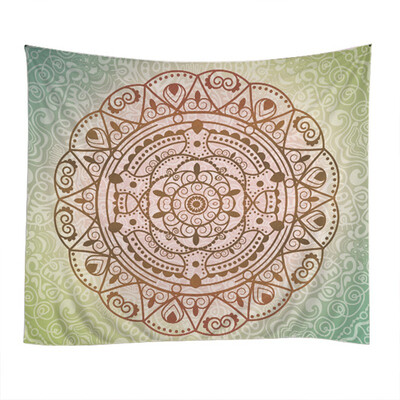 

OCHINE 150130cm Mandala Hippie Bohemian Psychedelic Tapestry Shooting Props