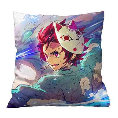 

Cartoon Throw Pillows Square Decorative Pillows for Kids Teens Adults&Anime Fans