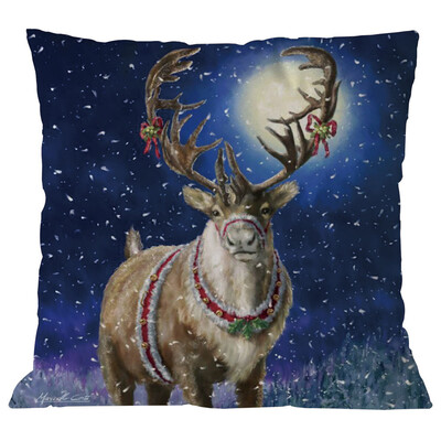 

Tailored Merry Christmas Pillow Cases Linen Sofa Cushion Cover Home Decor Pillow Core