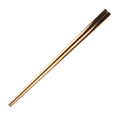 

1 Pair Chopsticks Luxury Reusable Chopsticks Stainless Steel Chop Sticks Length 23CM