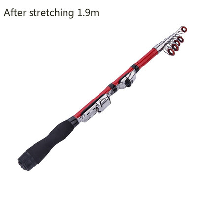 

Portable Fishing Pole Telescopic Spinning Fishing Rod Fishing Pole Adjustable Fishing Casting Rod Fishing Tackle Accessories Mor