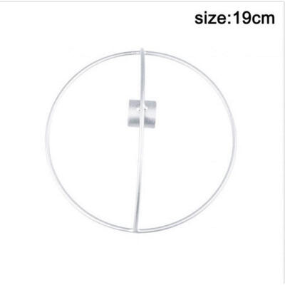 

Wall Mounted Candle Holder Metal 3D Geometric Tea Light Home Decor Candlestick